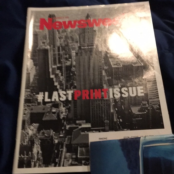 Newsweek. Last print issue. - Picture 1 of 5